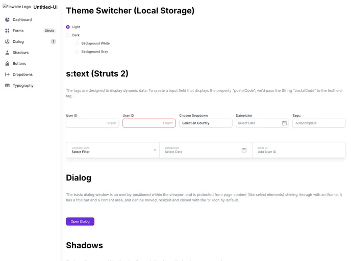 screenshot of Untitleduidev
