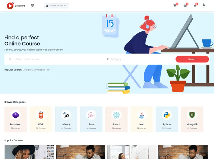 Tailwindcss Website screenshot