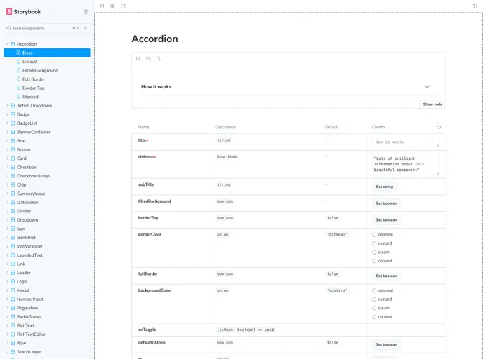 screenshot of Smores React