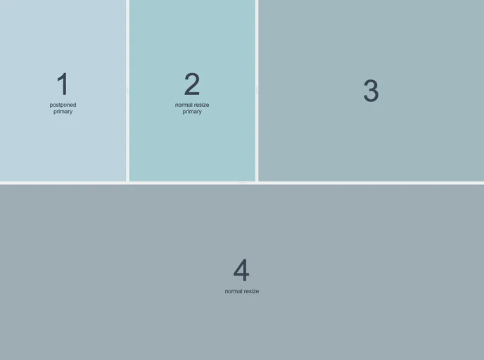 React Splitters screenshot