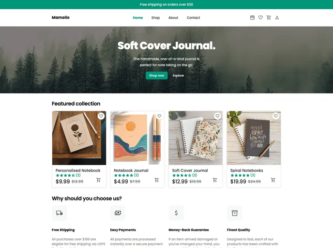 Next Ecommerce screenshot