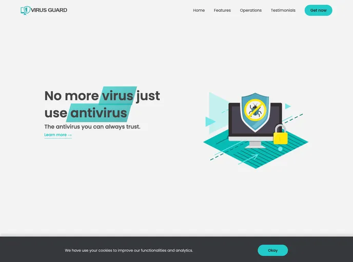 screenshot of Virus Guard
