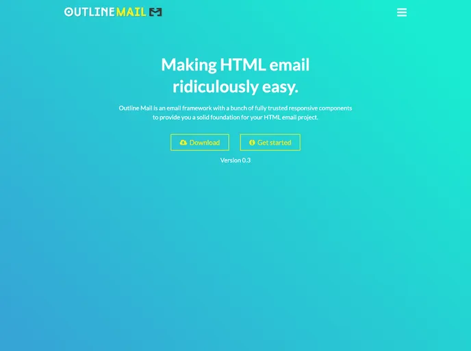 screenshot of Outline Mail