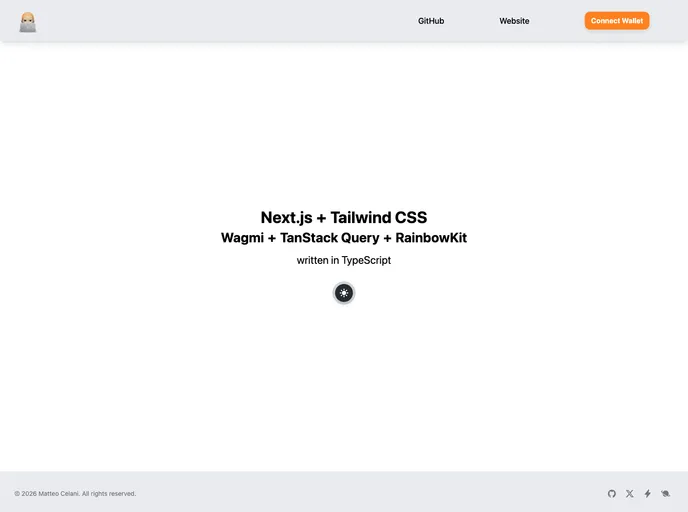 Next DApp screenshot