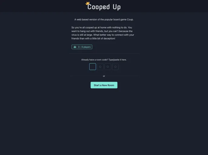 screenshot of Cooped Up