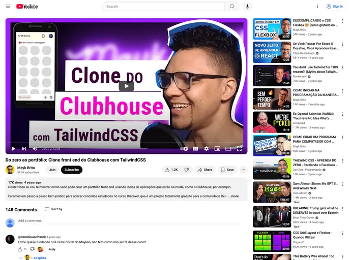 screenshot of Clone Clubhouse