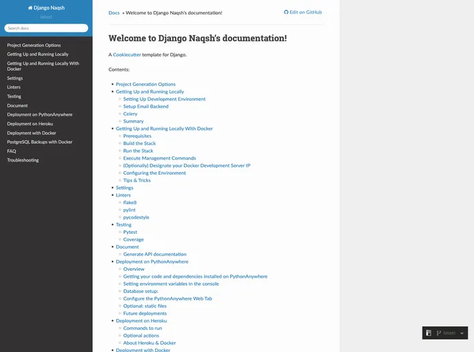 screenshot of Django Naqsh