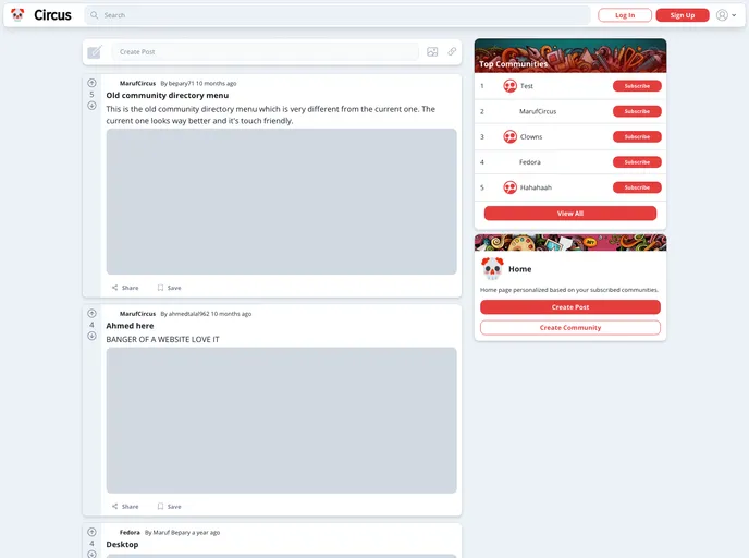 screenshot of Next_discussion_platform