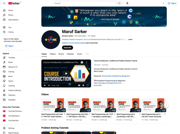 screenshot of React Starter