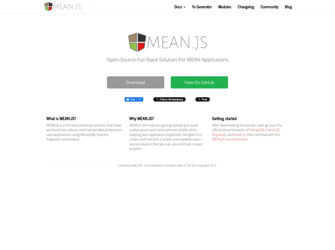 screenshot of Mean