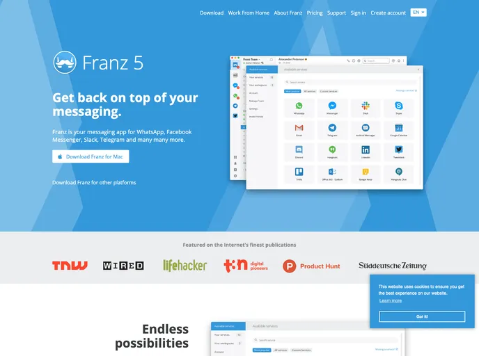 Franz screenshot