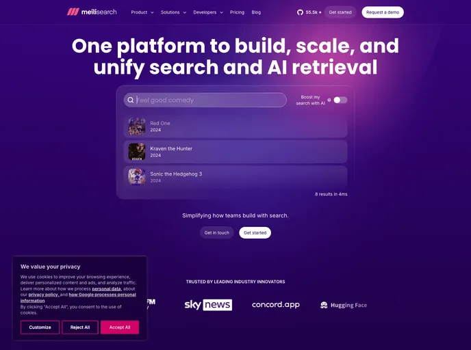 Meilisearch Js Plugins screenshot