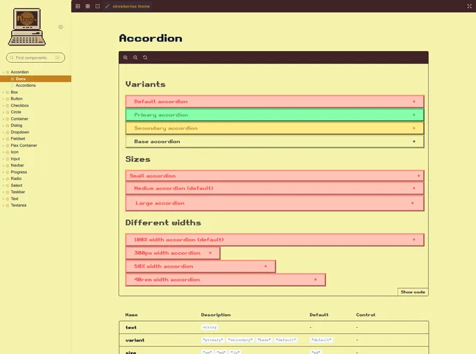 Reactro UI screenshot