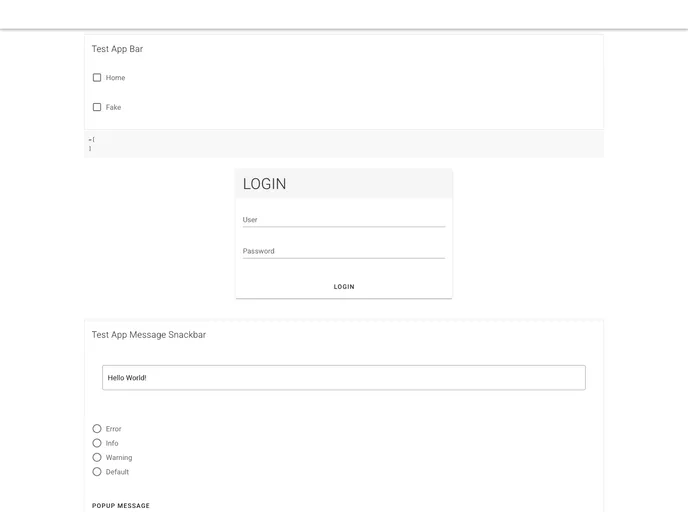 screenshot of Vuetify Extra