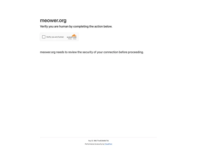 screenshot of Meower Svelte