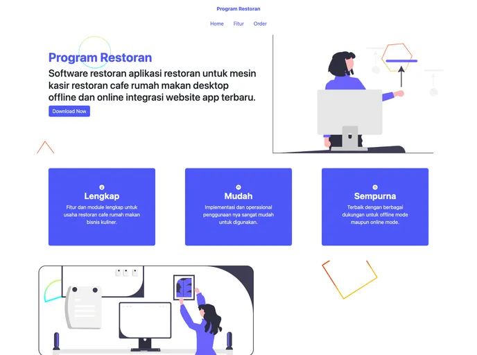 Landingpage11ty screenshot