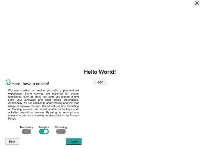 screenshot of Trance Stack