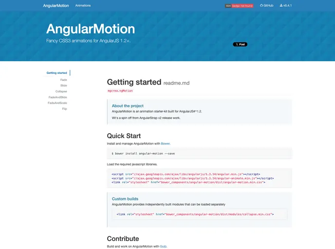 screenshot of Angular Motion