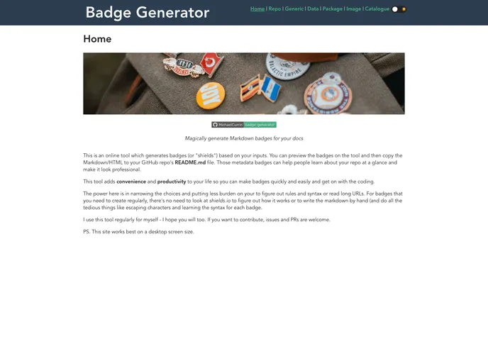 Badge Generator