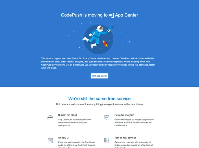 Code Push screenshot