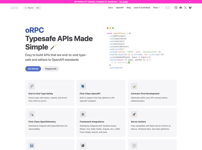 Orpc screenshot