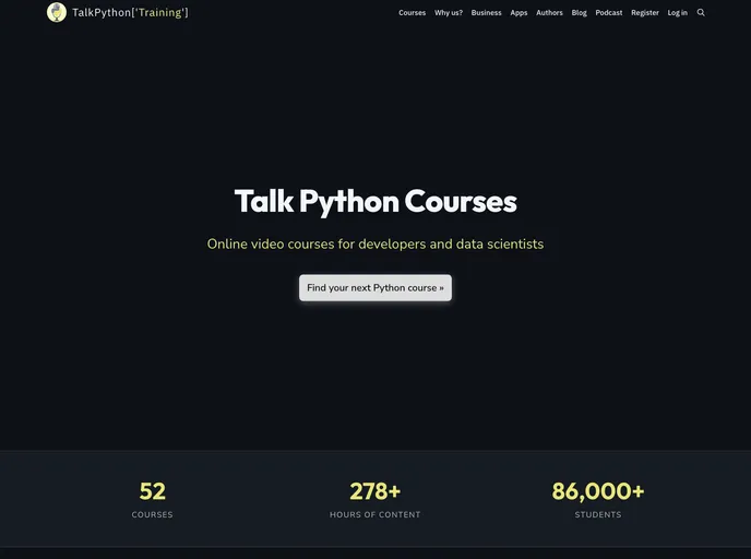 Cookiecutter Pyramid Talk Python Starter screenshot