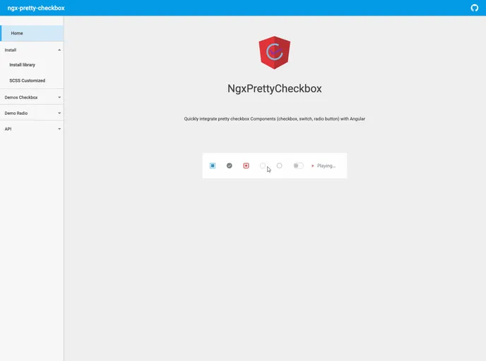 screenshot of Ngx Pretty Checkbox