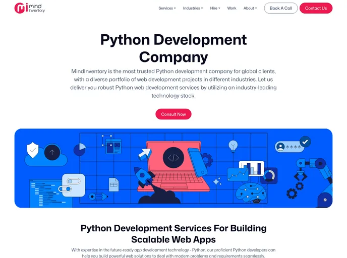 screenshot of Flask Boilerplate Structure