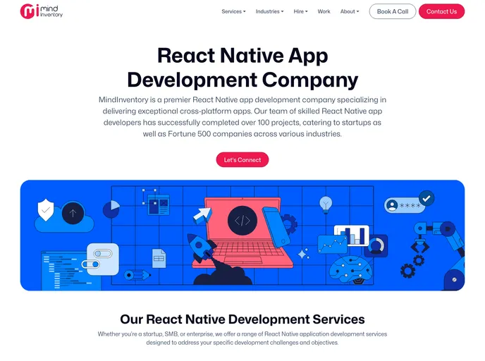 React Native Navigation Animation screenshot
