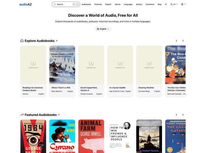 Audiobookapp screenshot