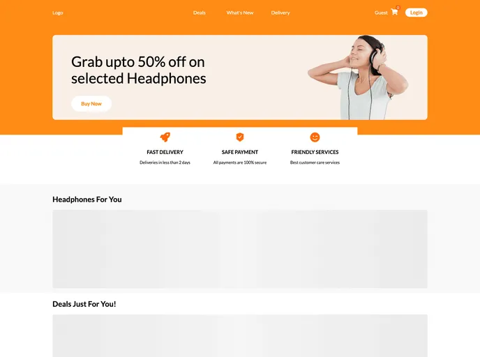 React E Commerce screenshot