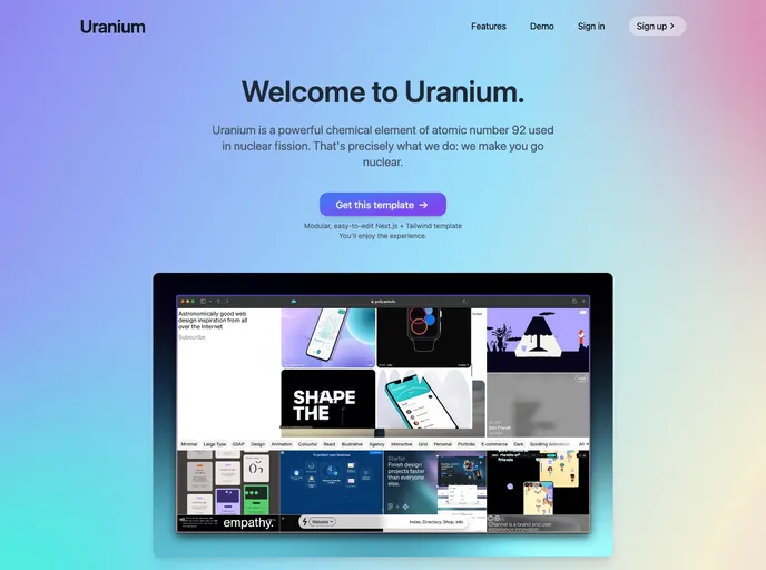 screenshot of Uranium