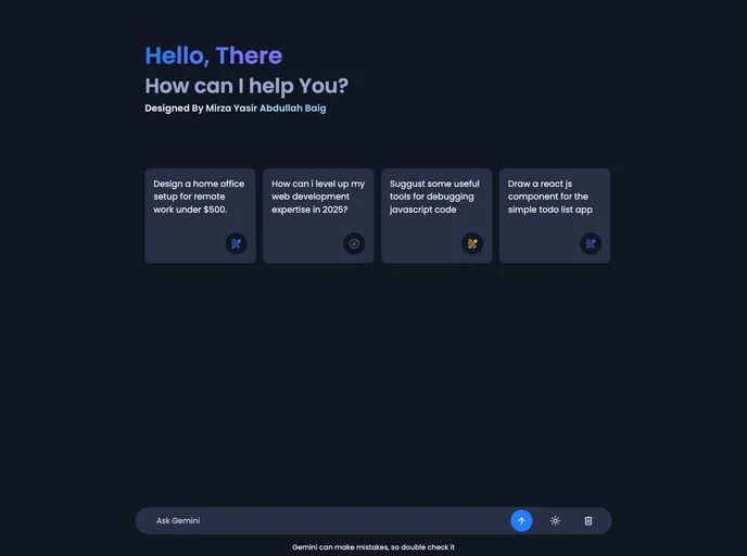 screenshot of Personal AI Chatbot