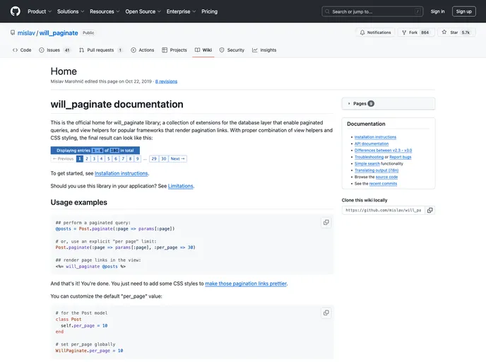 screenshot of Will_paginate