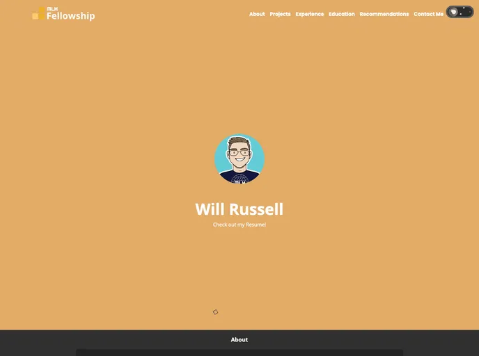 screenshot of Pod 3.1.3 Portfolio