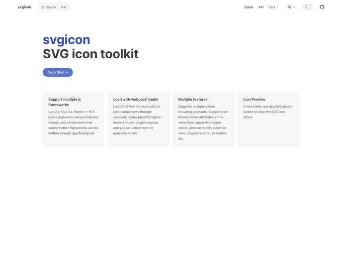Svgicon screenshot