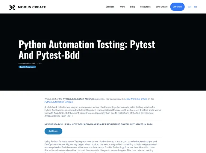 screenshot of Python Automation Boilerplate