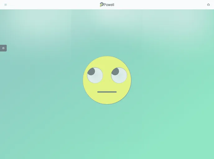 screenshot of Powell