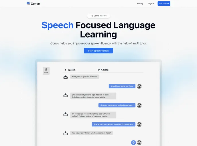screenshot of NextJS Landing Page Template