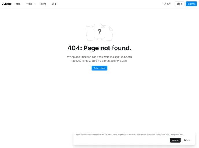 screenshot of React Native Parallax Scrollview