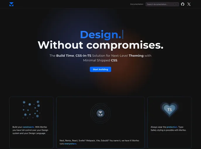 screenshot of Morfeo