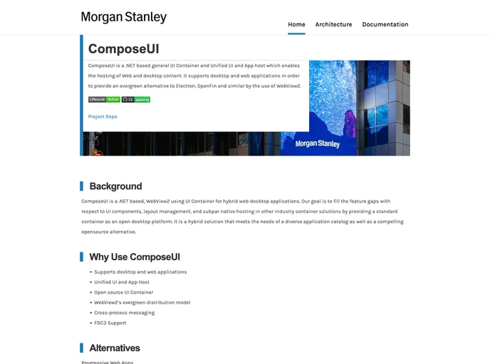 screenshot of ComposeUI