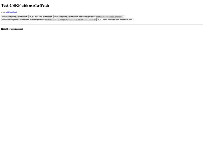 Nuxt Csurf screenshot