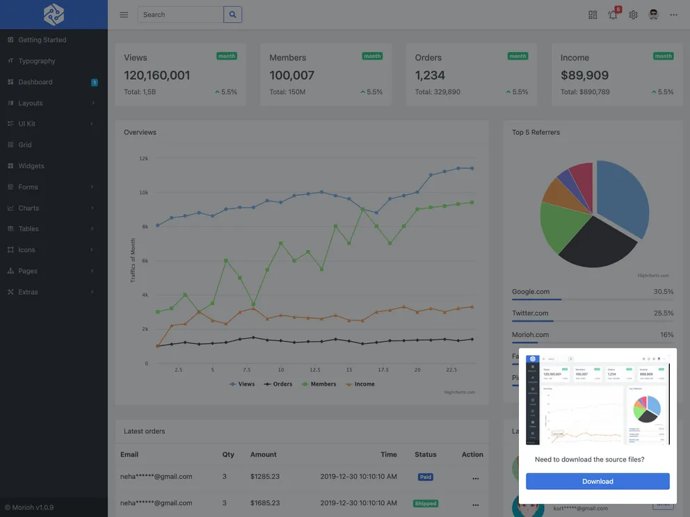 screenshot of Morioh