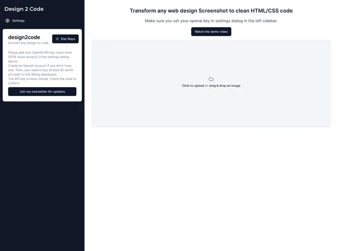 Design2code