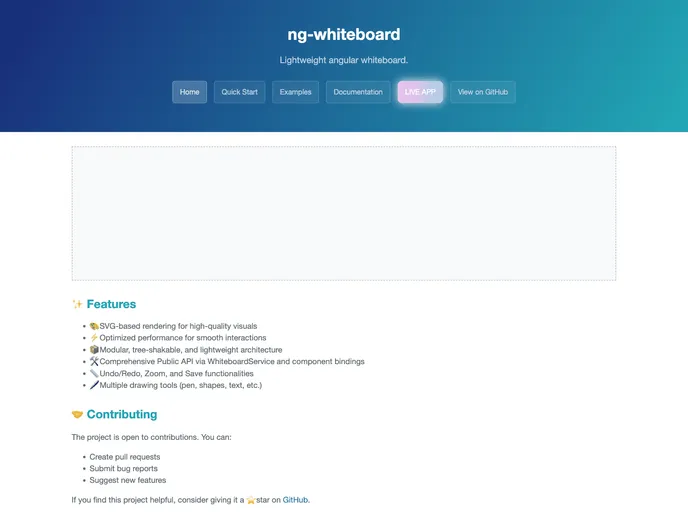 screenshot of Ng Whiteboard