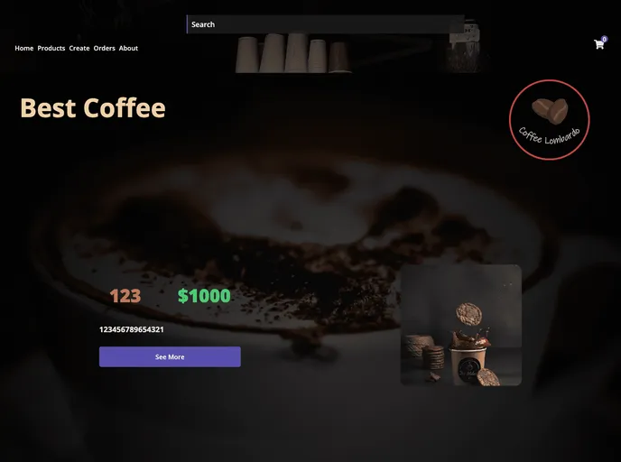 Nextjs Store screenshot