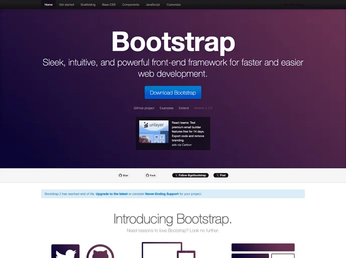 screenshot of Phonegap Bootstrap Demo