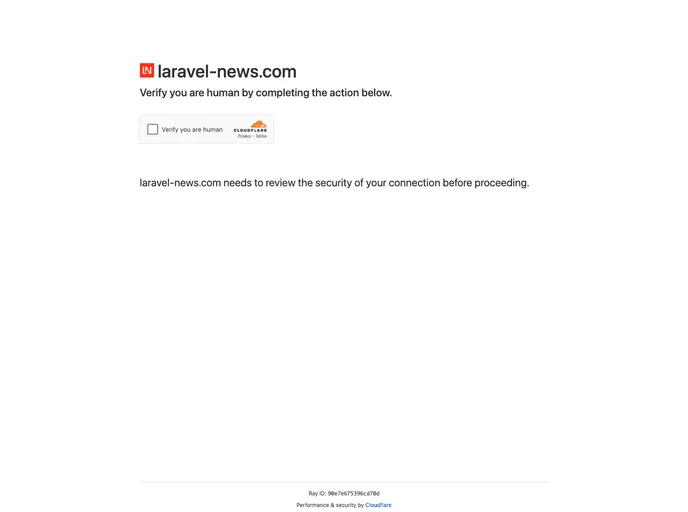 screenshot of Laravel Acquaintances