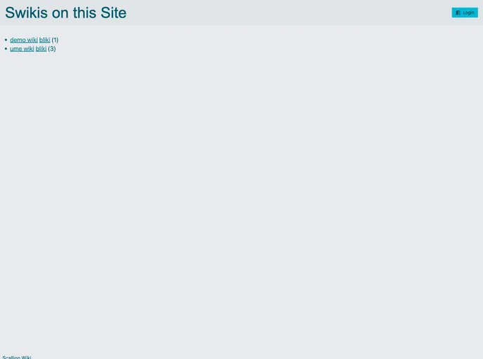 screenshot of Scallion Svelte